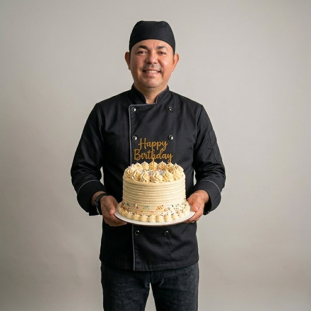 Carlos — Pastelero artesanal Charlie's Cakes