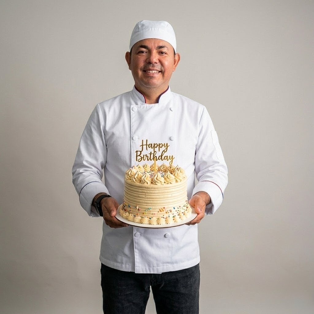 Carlos — Pastelero Charlie's Cakes